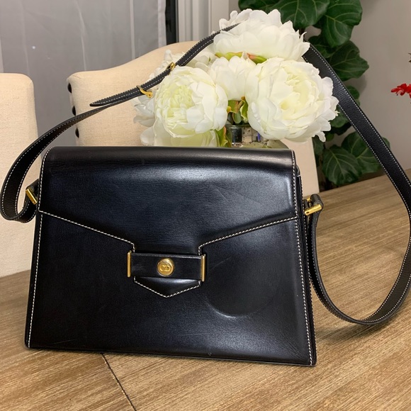 Authentic Christian Dior Black Shoulder Bag - Picture 2 of 13